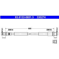 Bremsschlauch ATE 83.6133-0651.3 von Ate