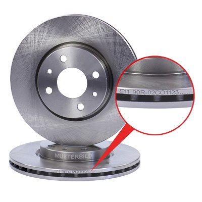 Atec 2x Bremsscheibe Vorderachse Belüftet für Skoda, VW Atec 2x Bremsscheibe Vorderachse Belüftet für Skoda, VW von Atec