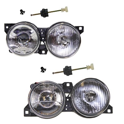 Atec 2x Scheinwerfer H1/H1 ohne Stellmotor für BMW von Atec