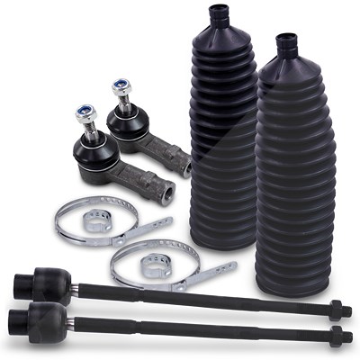 Atec 2x Spurstange +Spurstangenköpfe +Lenkmanschetten für Opel von Atec