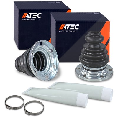 Atec 2x Faltenbalgsatz Antriebswelle getriebeseitig für Audi, Mercedes-Benz, Skoda, VW Atec 2x Faltenbalgsatz Antriebswelle getriebeseitig für Audi, Mercedes-Benz, Skoda, VW von Atec