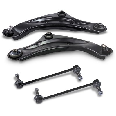 Atec 2x Querlenker + 2x Koppelstange vorne für Nissan von Atec