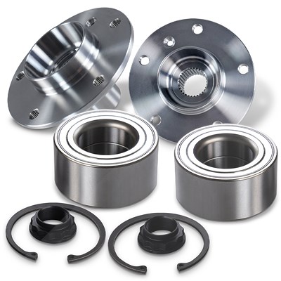 Atec 2x Radlager + 2x Radnabe hinten für BMW Atec 2x Radlager + 2x Radnabe hinten für BMW von Atec