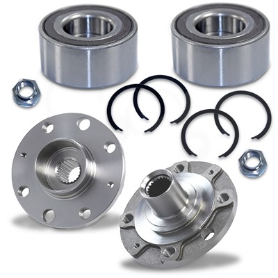 Atec 2x Radlager + 2x Radnabe vorne für Fiat, Opel Atec 2x Radlager + 2x Radnabe vorne für Fiat, Opel von Atec