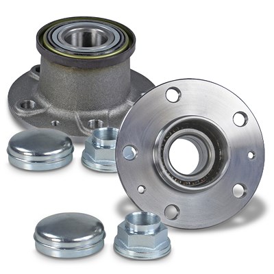Atec 2x Radlager mit Radnabe hinten für Citroën, Fiat, Peugeot Atec 2x Radlager mit Radnabe hinten für Citroën, Fiat, Peugeot von Atec