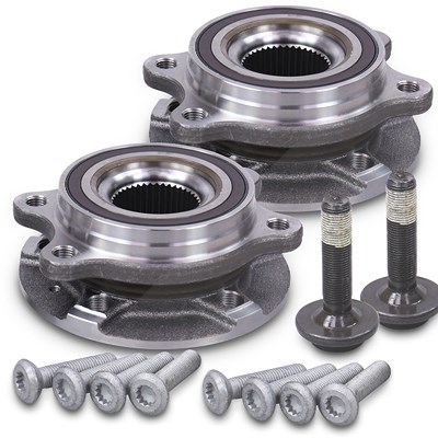 Atec 2x Radlager mit Radnabe vorne für Audi, Porsche Atec 2x Radlager mit Radnabe vorne für Audi, Porsche von Atec
