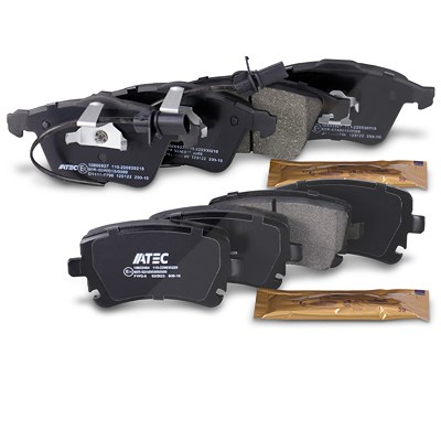 Atec 8x Bremsbeläge Vorder- und Hinterachse für Audi von Atec