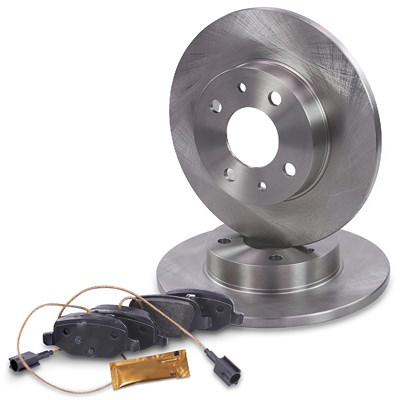 Atec Bremsscheiben + Bremsbeläge Hinterachse für Abarth, Fiat von Atec