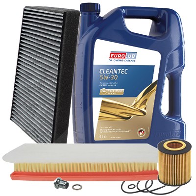Atec Inspektionspaket Filtersatz SET A + 5l ÖL für Opel Atec Inspektionspaket Filtersatz SET A + 5l ÖL für Opel von Atec