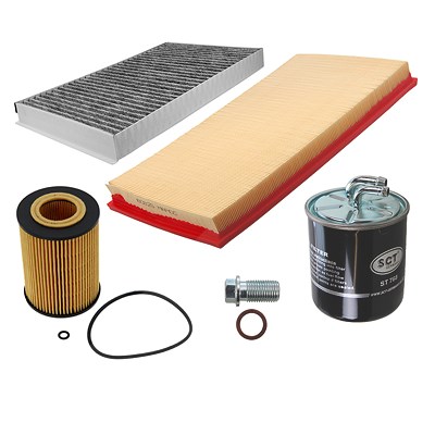Atec Inspektionspaket Filtersatz SET B für Mercedes-Benz Atec Inspektionspaket Filtersatz SET B für Mercedes-Benz von Atec