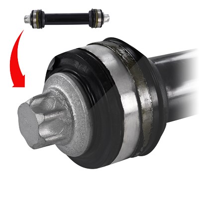 Atec Reparatursatz Querlenker W168 HA [Hersteller-Nr. 2544301] für Mercedes-Benz von Atec