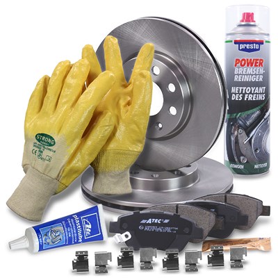 Atec Satz Bremsscheiben + Bremsbeläge Vorderachse für Opel Atec Satz Bremsscheiben + Bremsbeläge Vorderachse für Opel von Atec