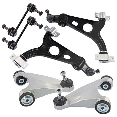Atec Satz Querlenker oben + unten + Koppelstangen Vorne für Alfa Romeo Atec Satz Querlenker oben + unten + Koppelstangen Vorne für Alfa Romeo von Atec