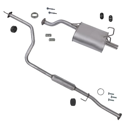 Atec Schalldämpfer Set für Honda Atec Schalldämpfer Set für Honda von Atec