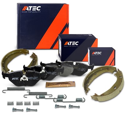 Atec Brembeläge + Bremsbacken + Zubehör für BMW von Atec