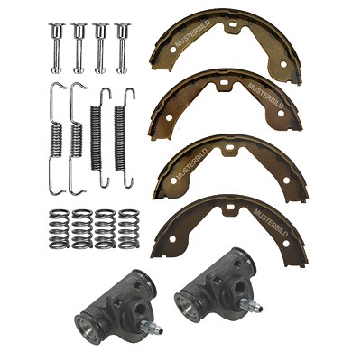 Atec Bremsbacken + Radbremszylinder + Zubehör für Audi, Seat, VW von Atec