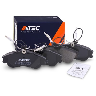Atec Bremsbelagsatz mit VWK Vorderachse [Hersteller-Nr. 0 986 424 414] für Citroën, Peugeot von Atec
