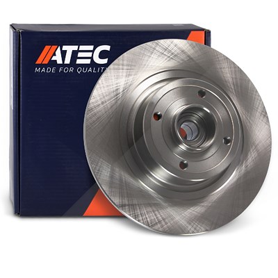 Atec 1x Bremsscheibe hinten+ABS-RING+Radlager [Hersteller-Nr. 24.0110-0325.2] für Renault von Atec