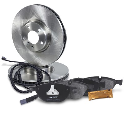 Atec Bremsscheiben + Bremsbeläge +VWK Vorderachse Belü für BMW Atec Bremsscheiben + Bremsbeläge +VWK Vorderachse Belü für BMW von Atec