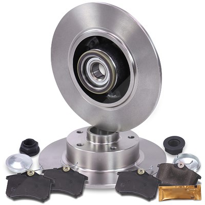 Atec Bremsscheiben + Bremsbeläge Hinterachse Voll für Renault von Atec
