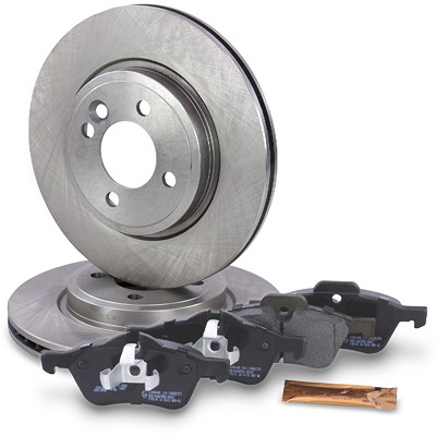 Atec Bremsscheiben + Bremsbeläge VA BELÜFTET für Mini von Atec