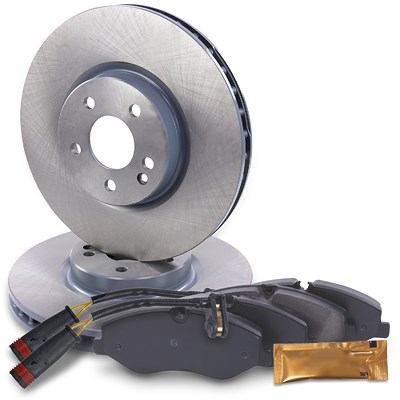 Atec Bremsscheiben + Bremsbeläge Vorderachse für Mercedes-Benz Atec Bremsscheiben + Bremsbeläge Vorderachse für Mercedes-Benz von Atec