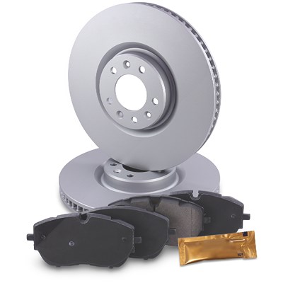 Atec Bremsscheiben + Bremsbeläge Vorderachse für Citroën, Ds, Opel, Peugeot, Vauxhall von Atec