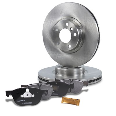 Atec Bremsscheiben + Bremsbeläge Vorderachse Belüftet für BMW von Atec