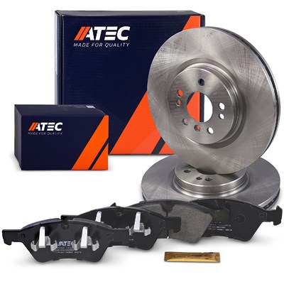Atec Bremsscheiben + Bremsbeläge Vorderachse Belüftet für Mercedes-Benz von Atec
