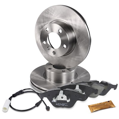 Atec Bremsscheiben + Bremsbeläge Vorderachse Belüftet für BMW von Atec