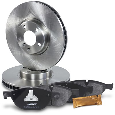 Atec Bremsscheiben + Bremsbeläge Vorderachse Belüftet für BMW von Atec