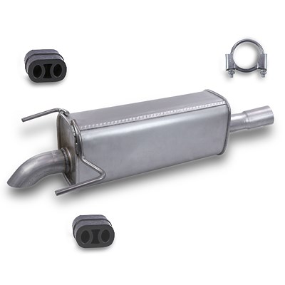 Atec Endschalldämpfer + Montagematerial für Opel, Vauxhall Atec Endschalldämpfer + Montagematerial für Opel, Vauxhall von Atec