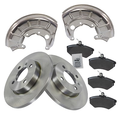 Atec Komplettset Bremsscheiben+Bremsbeläge Vorne für VW von Atec
