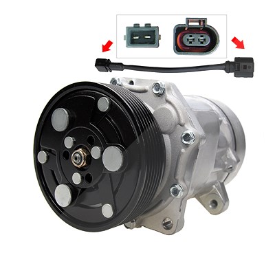 Atec Kompressor Klimaanlage -STECKER OVAL / ECKIG [Hersteller-Nr. 53367] für Audi, Ford, Seat, VW von Atec