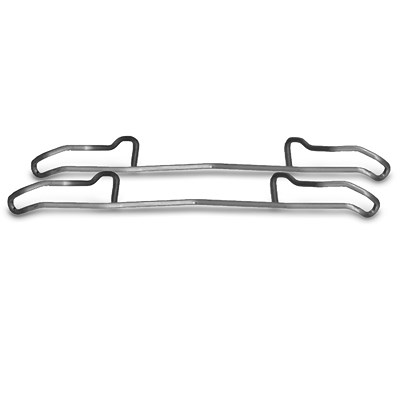 Atec Montagesatz Bremsbeläge Scheibenbremse vorne [Hersteller-Nr. 7936100] für Daewoo, Opel, Vauxhall von Atec