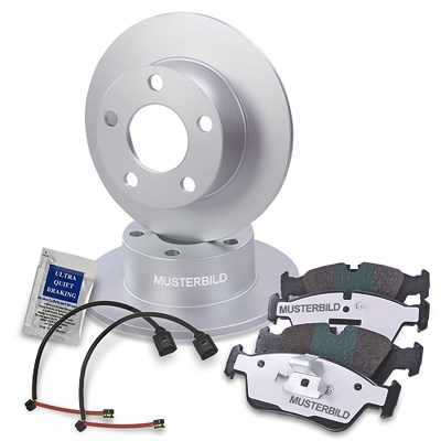 Atec Satz Bremsscheiben + Bremsbeläge Hinterachse für Mercedes-Benz Atec Satz Bremsscheiben + Bremsbeläge Hinterachse für Mercedes-Benz von Atec