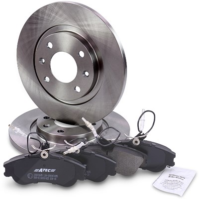 Atec Satz Bremsscheiben + Bremsbeläge Vorderachse für Citroën, Peugeot von Atec