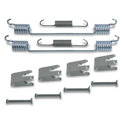 Atec Zubehörsatz Bremsbacken Trommelbremse 228x42 [Hersteller-Nr. 105-0883] für Audi, Fiat, Mercedes-Benz, Opel, Renault, Seat, Skoda, Smart, Vauxhall von Atec