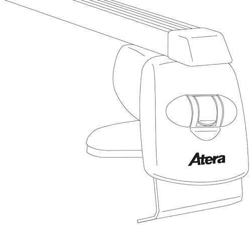 ATERA 044286 Dachträger Signo Stahl-Vierkantrohr von Atera