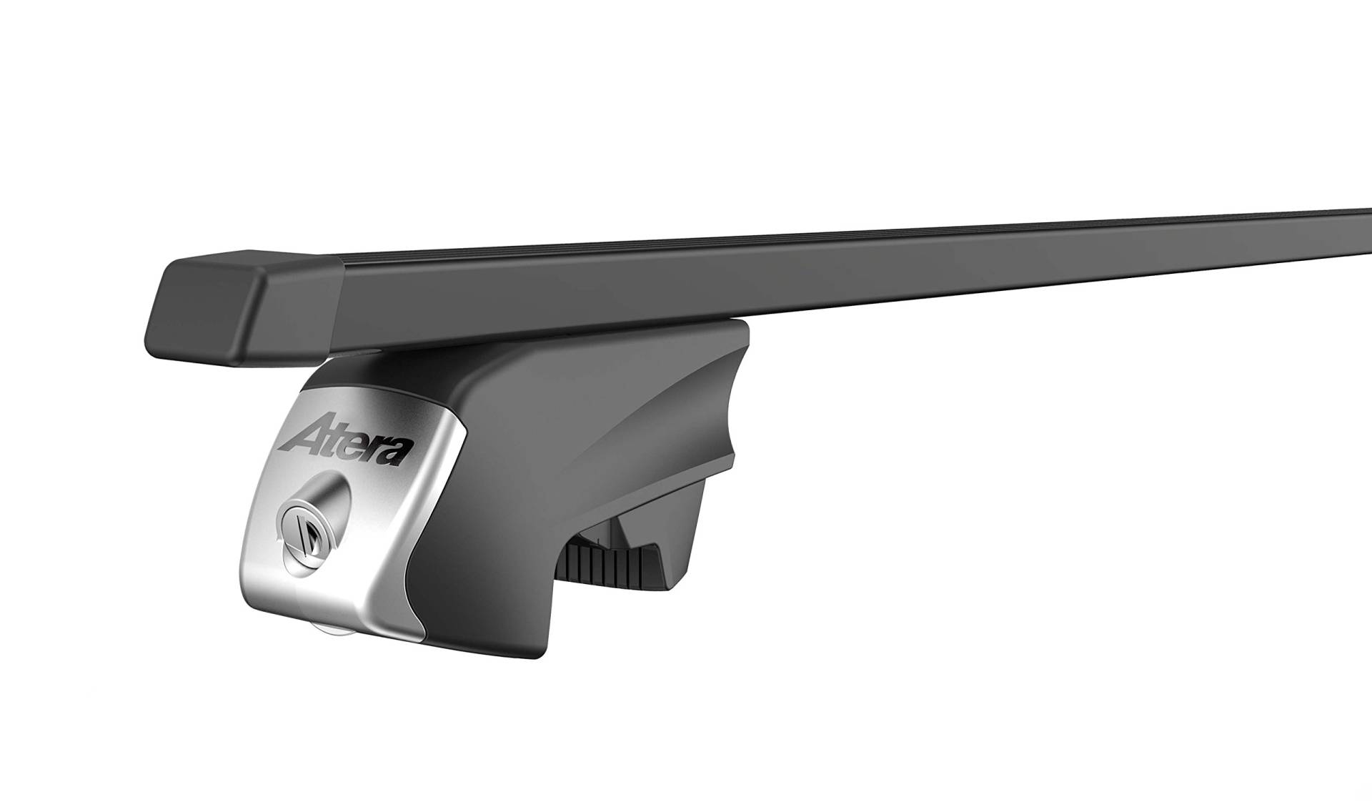 Atera 048422 RTD Träger aus verzinktem Stahlrohr, Kunststoffüberzug, Vierkant Tragrohr, Profil: 32 x 22 mm, schwarz von Atera