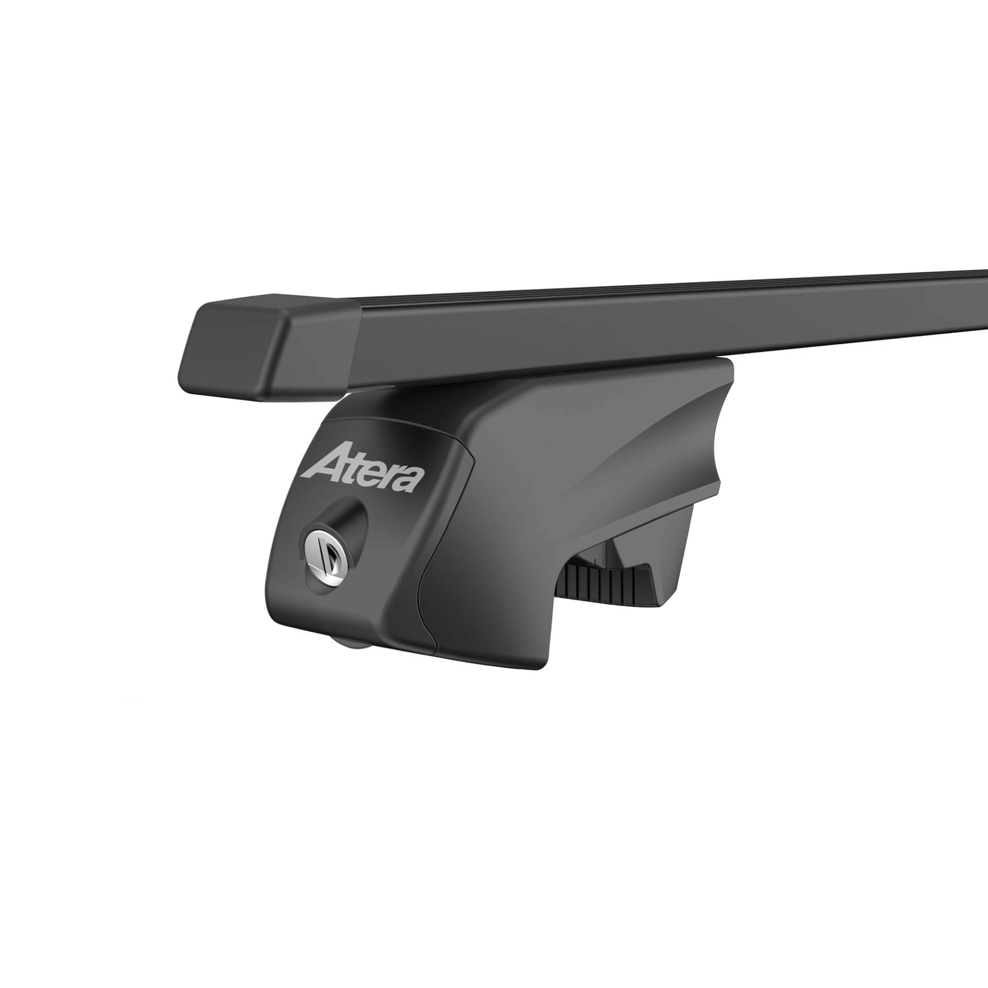 Atera 048422 PKW Dachträger Signo RTD - Vierkantprofil Stahl schwarz - für Autos mit aufliegender Dachreling - 122 cm Atera 048422 PKW Dachträger Signo RTD - Vierkantprofil Stahl schwarz - für Autos mit aufliegender Dachreling - 122 cm von Atera