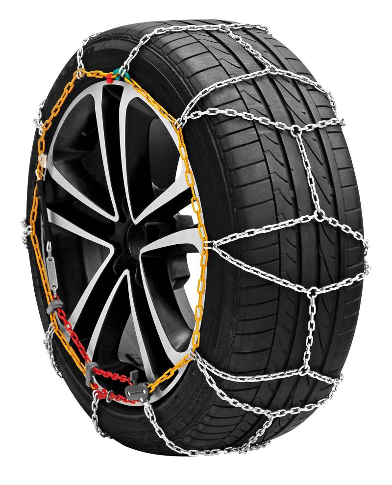 Schneeketten 9 mm Gruppe 9,5 - Größe 225/40 R18 - Zulassung ONorm 5117, TÜV, GS von Au Co