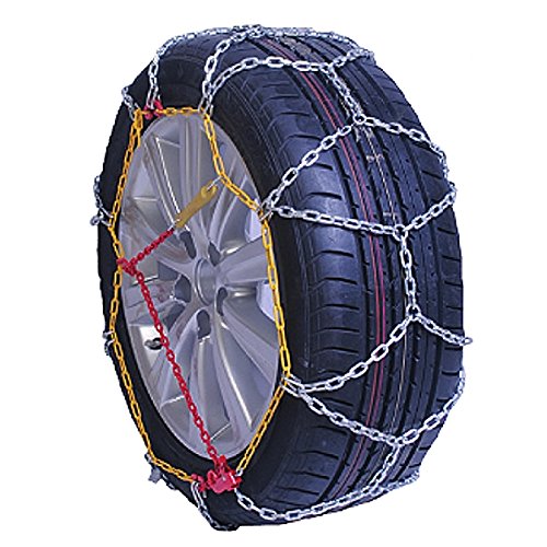 Schneeketten SUV-4X4 12 mm - Gruppe 25 - Größe 235/55 R19 - Zulassung ONorm 5117, TÜV, GS von Au Co