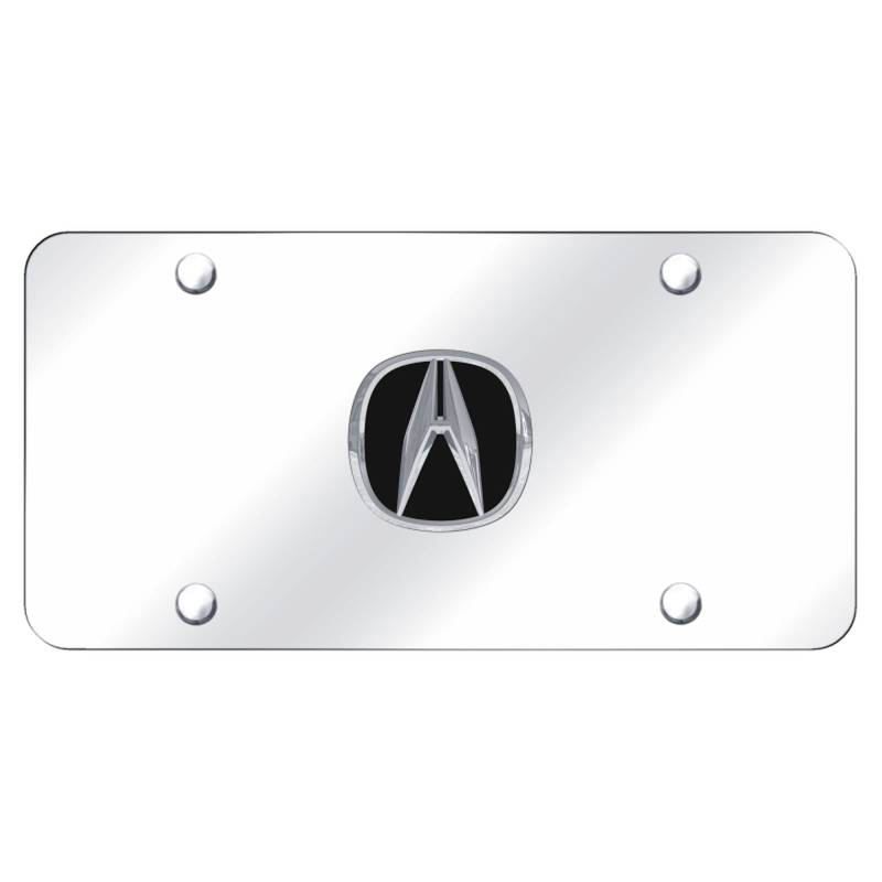 Au-TOMOTIVE GOLD Acura 3D Logo Chrome Steel License Plate von Au-TOMOTIVE GOLD