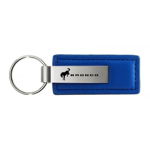 Au-TOMOTIVE GOLD Schlüsselanhänger und Schlüsselanhänger kompatibel mit Ford Bronco 2020 Logo – blaues Premium-Leder – offizielles Lizenzprodukt, Blau, Key Size Au-TOMOTIVE GOLD Schlüsselanhänger und Schlüsselanhänger kompatibel mit Ford Bronco 2020 Logo – blaues Premium-Leder – offizielles Lizenzprodukt, Blau, Key Size von Au-TOMOTIVE GOLD