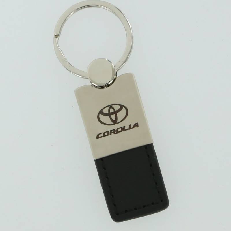 Au-Tomotive Gold, INC. Toyota Corolla Schwarz Leder Schlüssel Ring von AU-TOMOTIVE GOLD