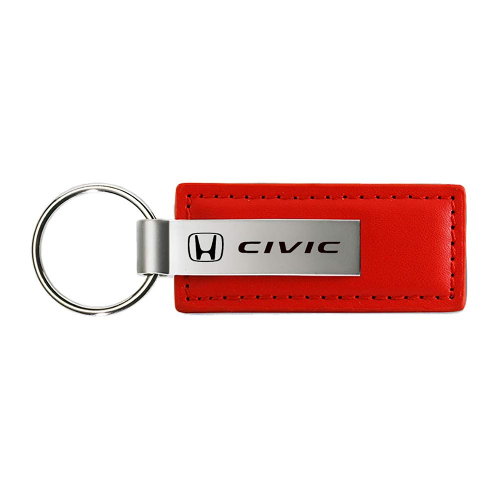 Honda Civic Red Leather Key Chain Honda Civic Red Leather Key Chain von Au-TOMOTIVE GOLD