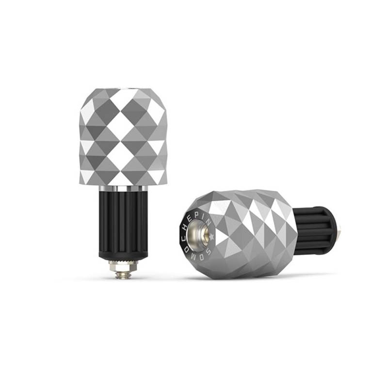 2 Stück Motorrad Lenker Endkappen,Motorrad Lenkerendgewichte Motorrad Lenkergriffe Ende Universal Aluminium Motorrad Grip Lenkerenden Gewicht Balance Stecker für Racing ATV Offroad von Aublinto