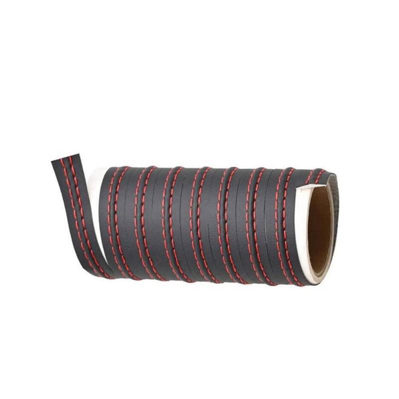 Aublinto Auto Innen Selbstklebend Zierleiste,Auto PU Leder DIY Streifen Auto Flexible Innenleiste Zierleiste Universal Auto Innenverkleidung Streifen für Türverkleidungsspalt Instrumententafel von Aublinto