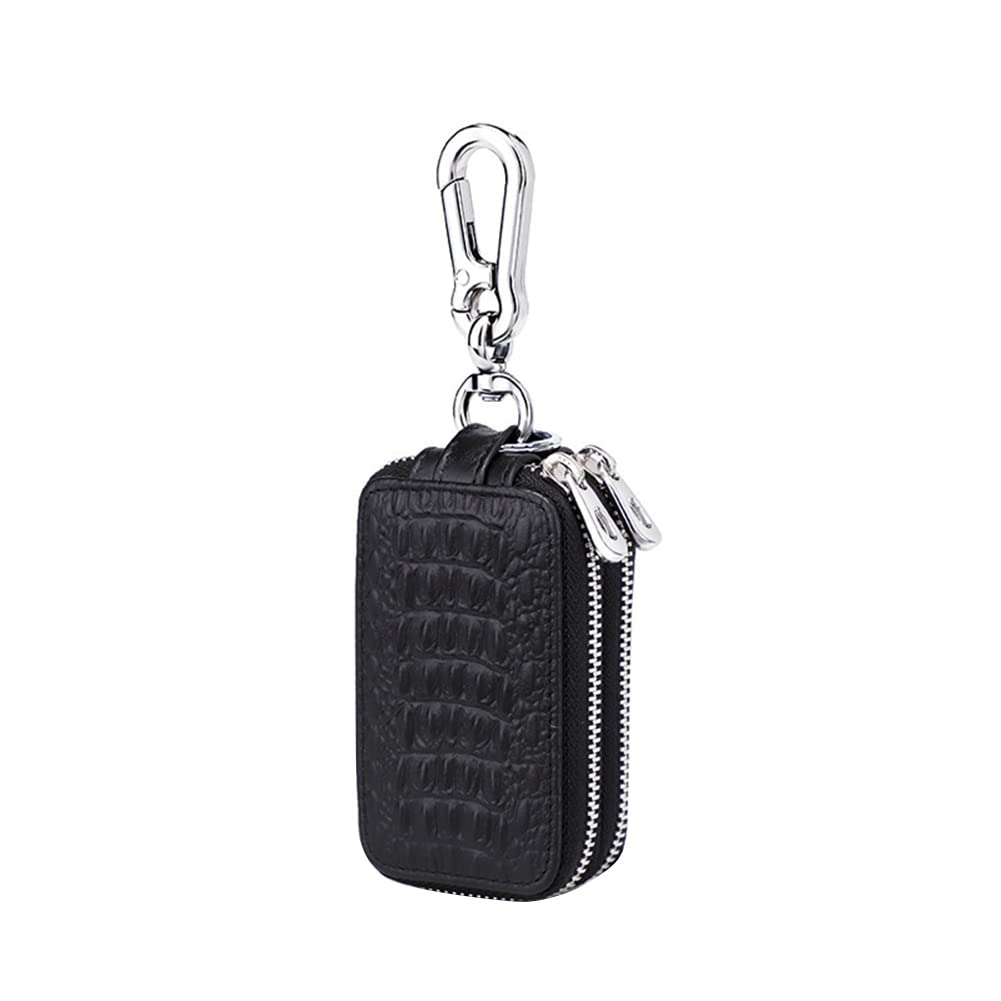 Aublinto Auto Schlüsselanhänger Tasche,Autoschlüssel Tasche Fall Autoschlüssel Aufbewahrung Tasche Auto Schlüssel Etui aus Leder mit Reißverschluss und Schlüsselanhänger für Männer Aublinto Auto Schlüsselanhänger Tasche,Autoschlüssel Tasche Fall Autoschlüssel Aufbewahrung Tasche Auto Schlüssel Etui aus Leder mit Reißverschluss und Schlüsselanhänger für Männer von Aublinto